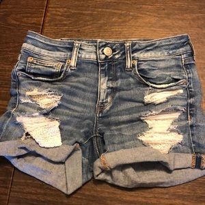 American Eagle - Next Level Stretch shorts size 8
